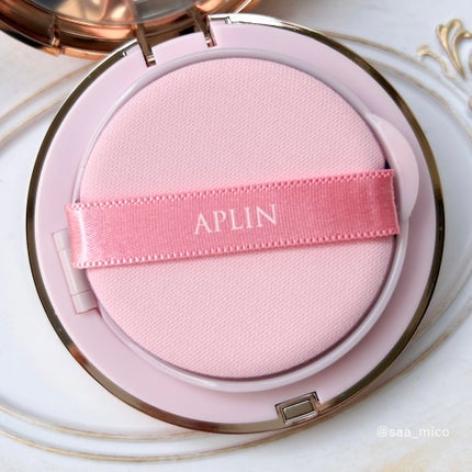 ピンクティーツリーカバーアップグロウクッション/APLIN/クッションファンデーションを使ったクチコミ(4枚目)