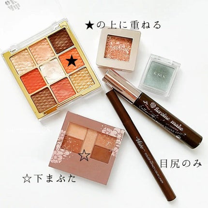 インジーニアス パウダーアイズ N/RMK/単色アイシャドウを使ったクチコミ(3枚目)