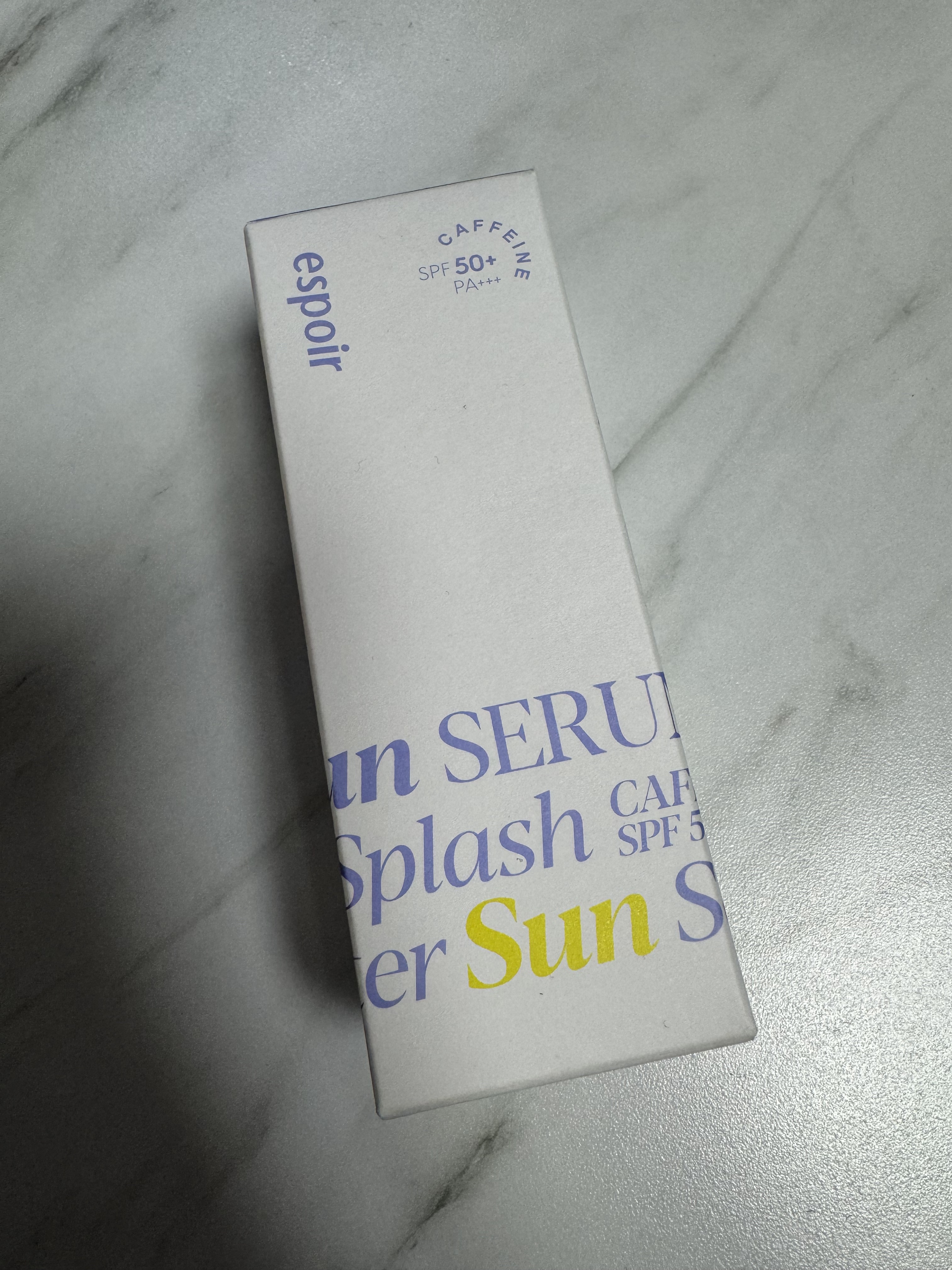 エスポア ウォータースプラッシュサンセラム/espoir/日焼け止めクリームを使ったクチコミ（1枚目）