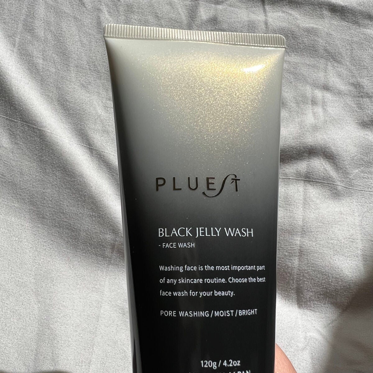 BLACK JELLY WASH(ブラックジェリーウォッシュ)/PLUEST/その他洗顔料を使ったクチコミ(3枚目)