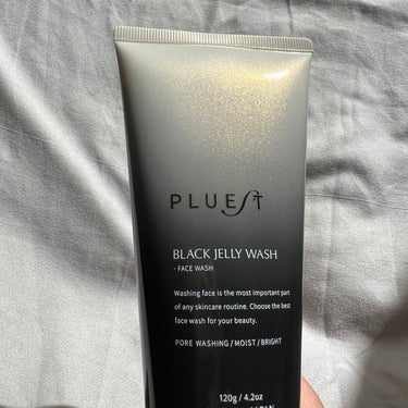 BLACK JELLY WASH（ブラックジェリーウォッシュ）/PLUEST/その他洗顔料を使ったクチコミ（3枚目）