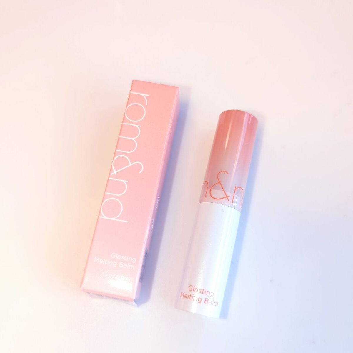 グラスティングメルティングバーム/rom&nd/リップバームを使ったクチコミ(3枚目)