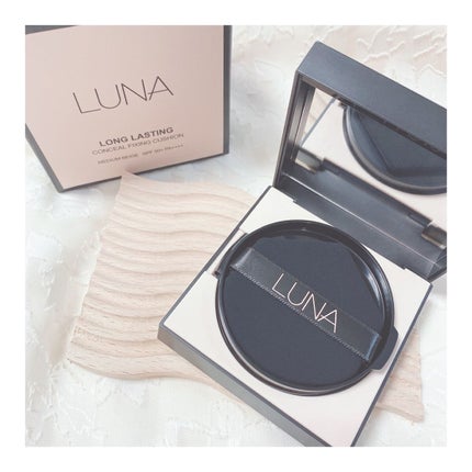 ロングラスティングコンシールフィクシングクッション /LUNA/クッションファンデーションを使ったクチコミ(2枚目)