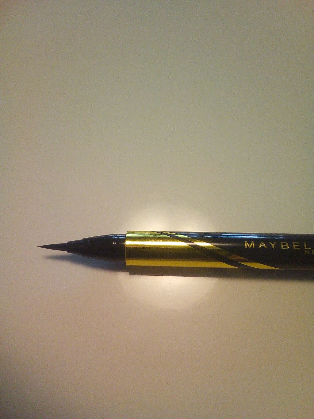 ハイパーシャープ ライナー R BK-1 漆黒ブラック/MAYBELLINE NEW YORK/リキッドアイライナーを使ったクチコミ（3枚目）