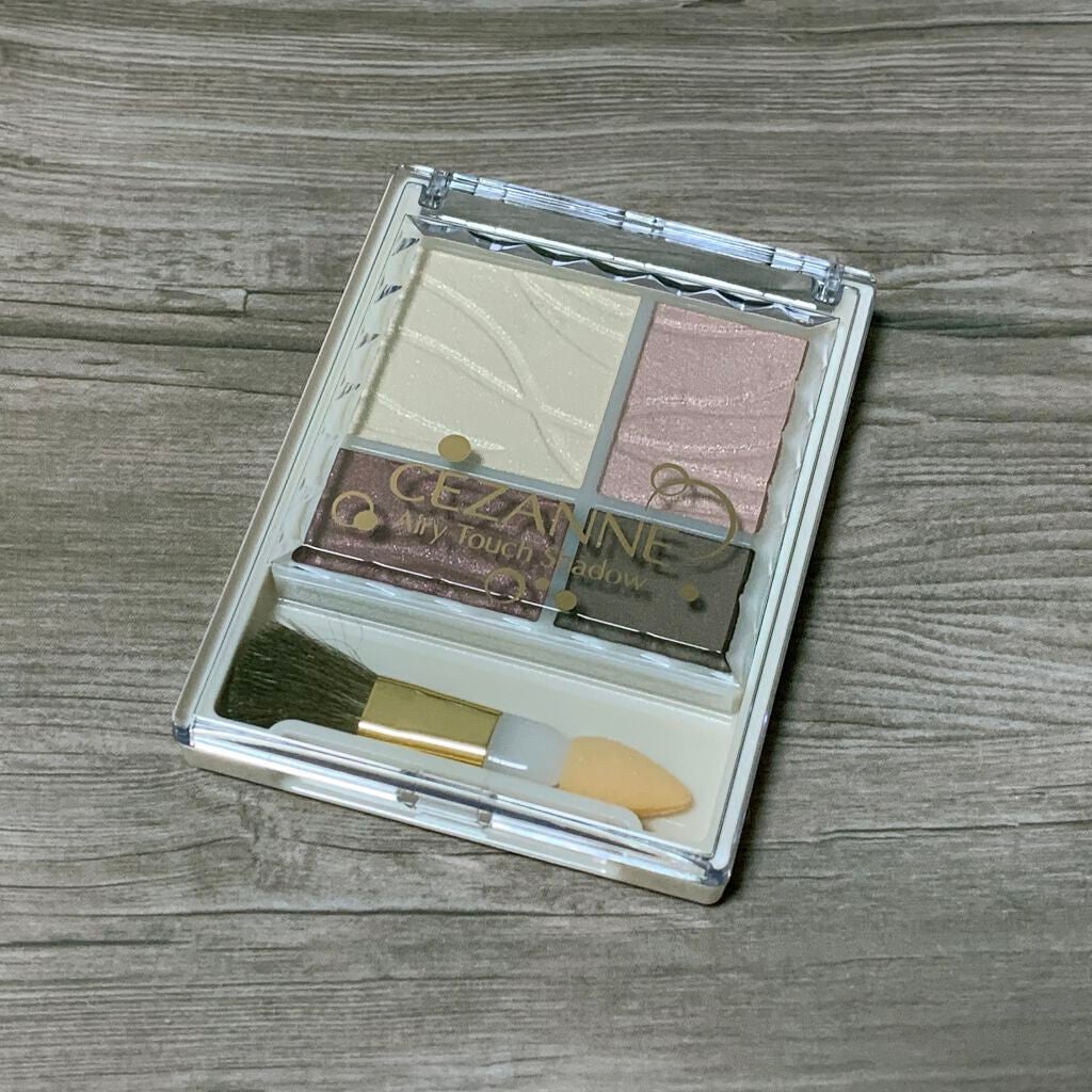 エアリータッチシャドウ/CEZANNE/アイシャドウパレットを使ったクチコミ(1枚目)