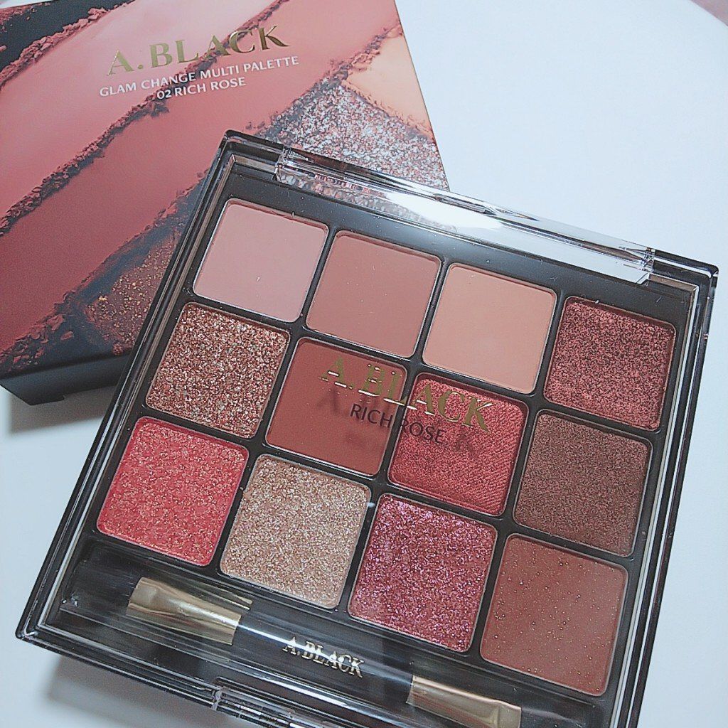 グラムチェンジマルチパレット/A.BLACK/マルチパレットを使ったクチコミ（1枚目）