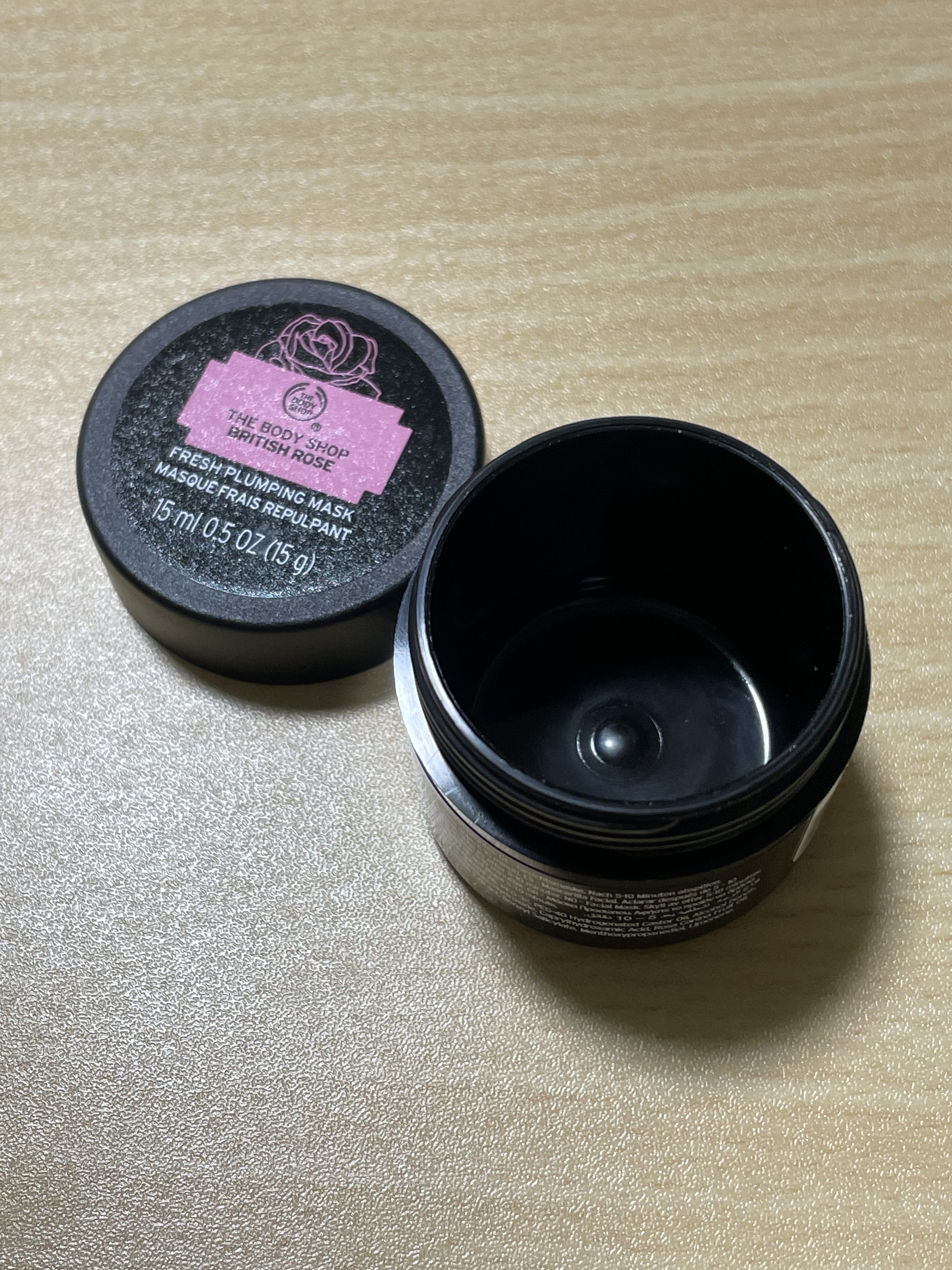 ブリティッシュ ローズ フレッシュプランピングマスク/THE BODY SHOP/洗い流すパック・マスクを使ったクチコミ（1枚目）