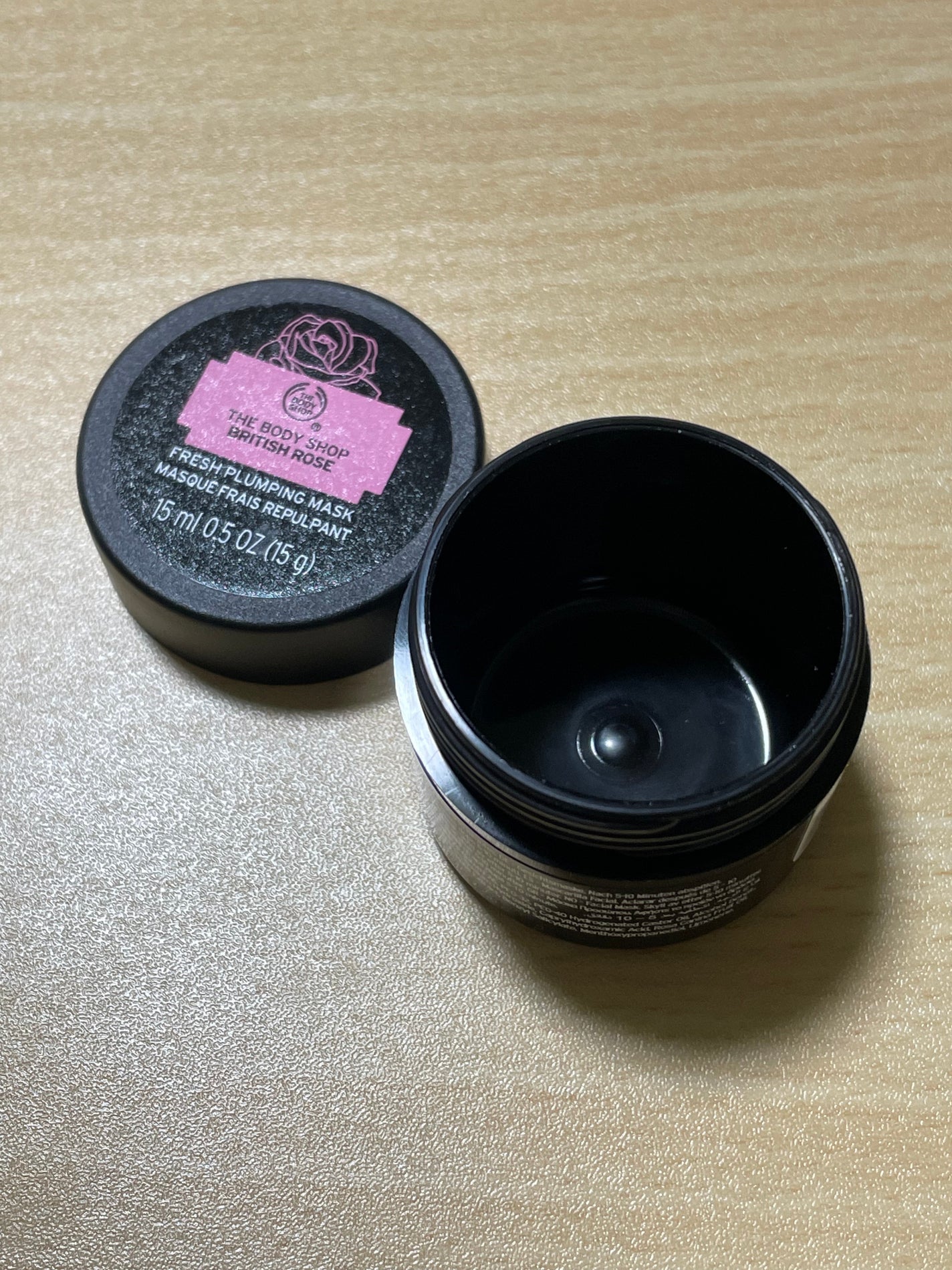 ブリティッシュ ローズ フレッシュプランピングマスク/THE BODY SHOP/洗い流すパック・マスクを使ったクチコミ(1枚目)