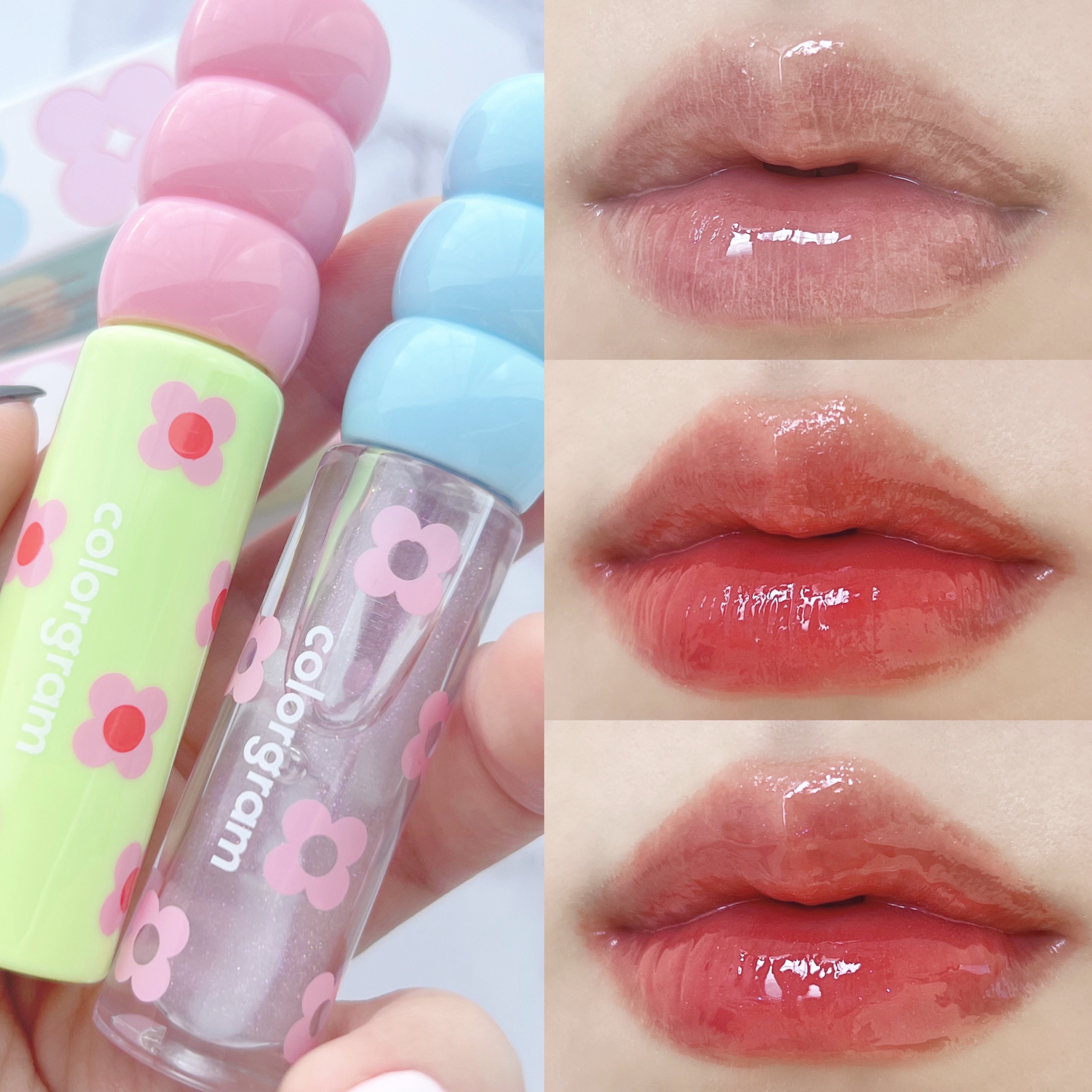 タンフルグラスティント 00.PEARL GLOSS/Colorgram/リップティントを使ったクチコミ（1枚目）