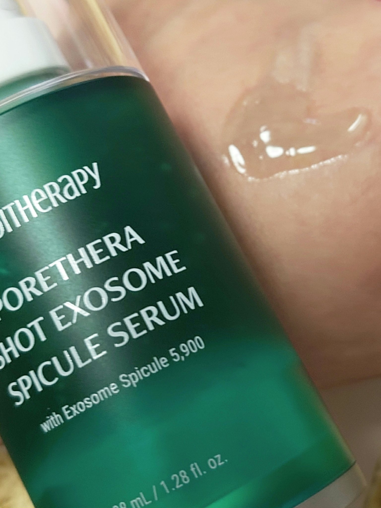 ポアセラショットエクソソームスピキュールセラム＆ ミニマイザー美顔/MEDITHERAPY/美容液を使ったクチコミ（3枚目）
