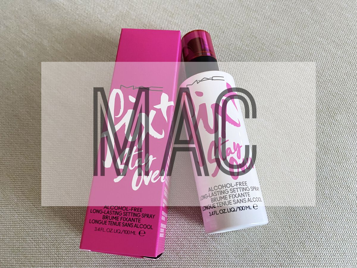 フィックス＋ ステイ オーバー/M・A・C/ミスト状化粧水を使ったクチコミ（1枚目）