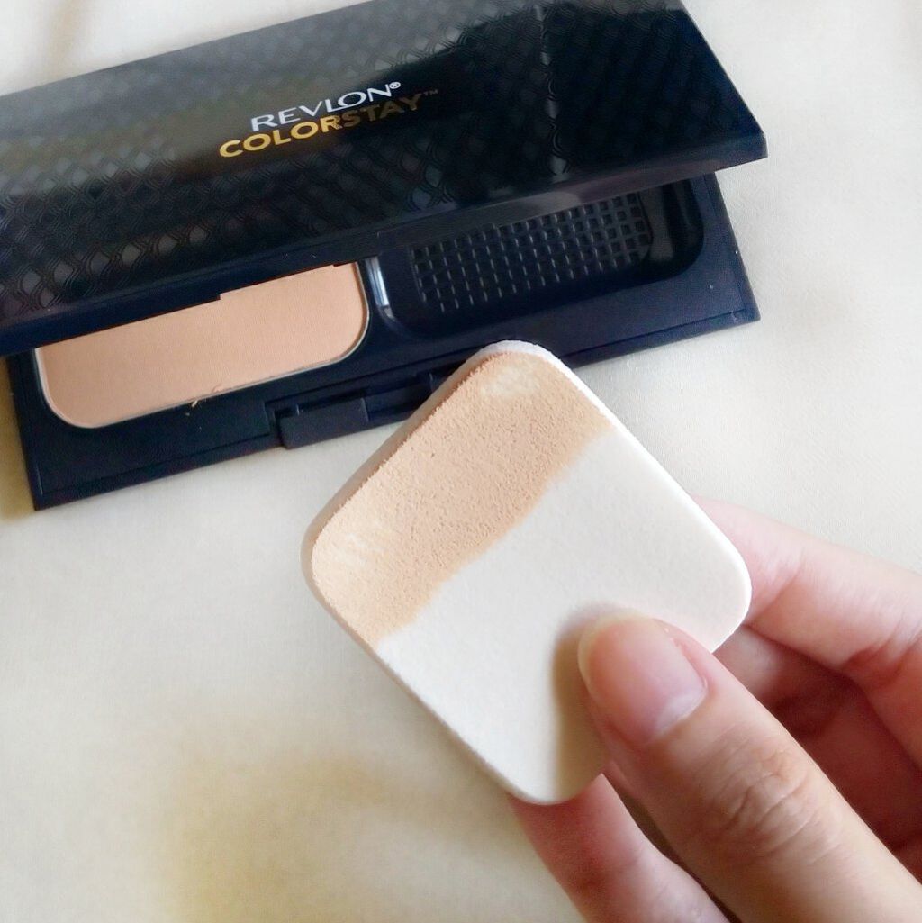 カラーステイ ロングウェア UV パウダー ファンデーション/REVLON/パウダーファンデーションを使ったクチコミ(7枚目)