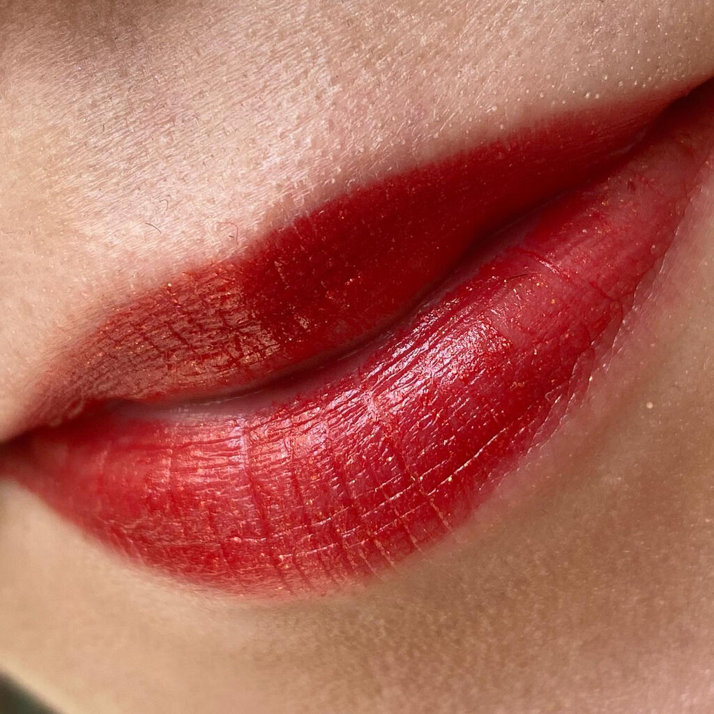 エジプトシリーズ シルキーリップスティック/ZEESEA/口紅を使ったクチコミ（2枚目）