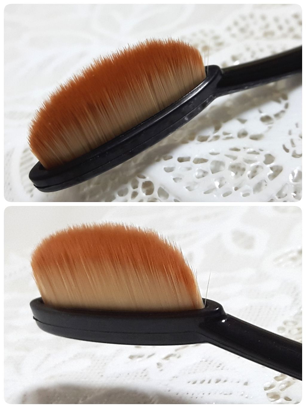 春姫/DAISO/メイクブラシを使ったクチコミ（1枚目）