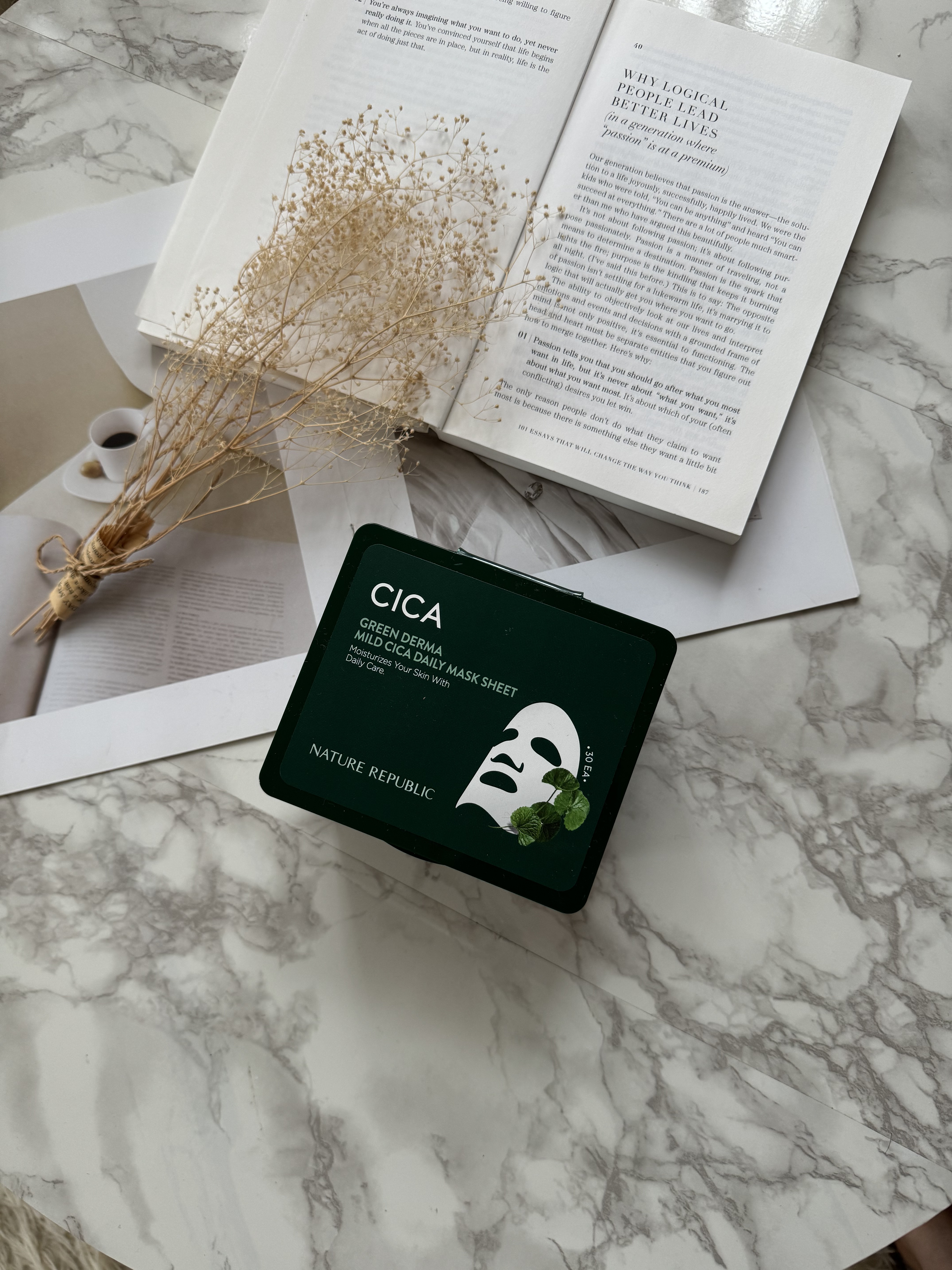 グリーンダーマCICA デイリーシートマスク/ネイチャーリパブリック/シートマスク・パックを使ったクチコミ（2枚目）