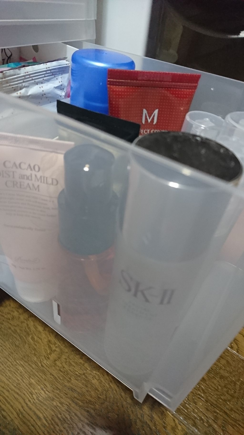 アクリル小物収納・3段/無印良品/その他化粧小物を使ったクチコミ(3枚目)