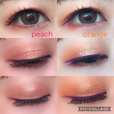 ORANGE YOU GLAD/ColourPop/アイシャドウパレットを使ったクチコミ（2枚目）