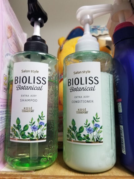 SS ビオリス ボタニカル シャンプー/コンディショナー(エクストラエアリー)/SSビオリス/市販シャンプーを使ったクチコミ(1枚目)