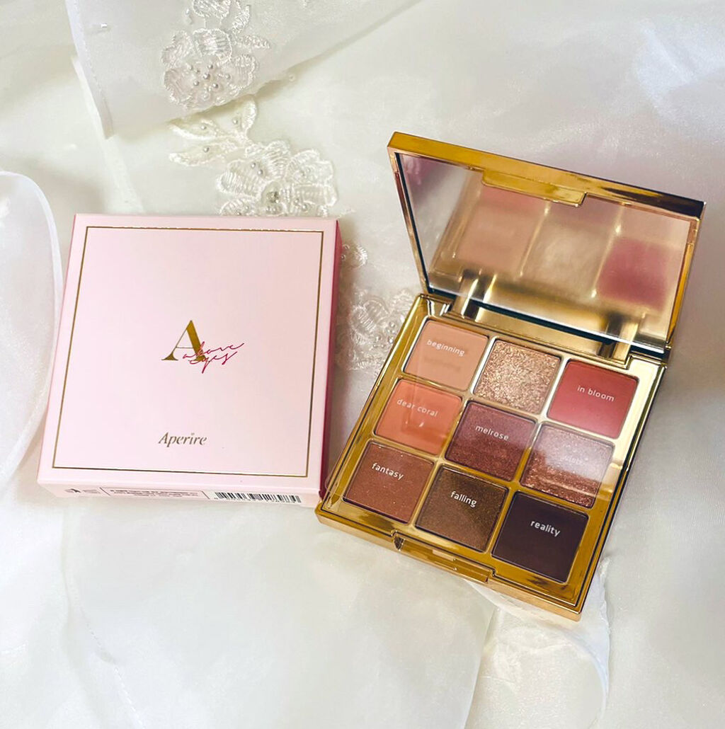 Avove Eyes Shadow palette/Aperire/アイシャドウパレットを使ったクチコミ（1枚目）