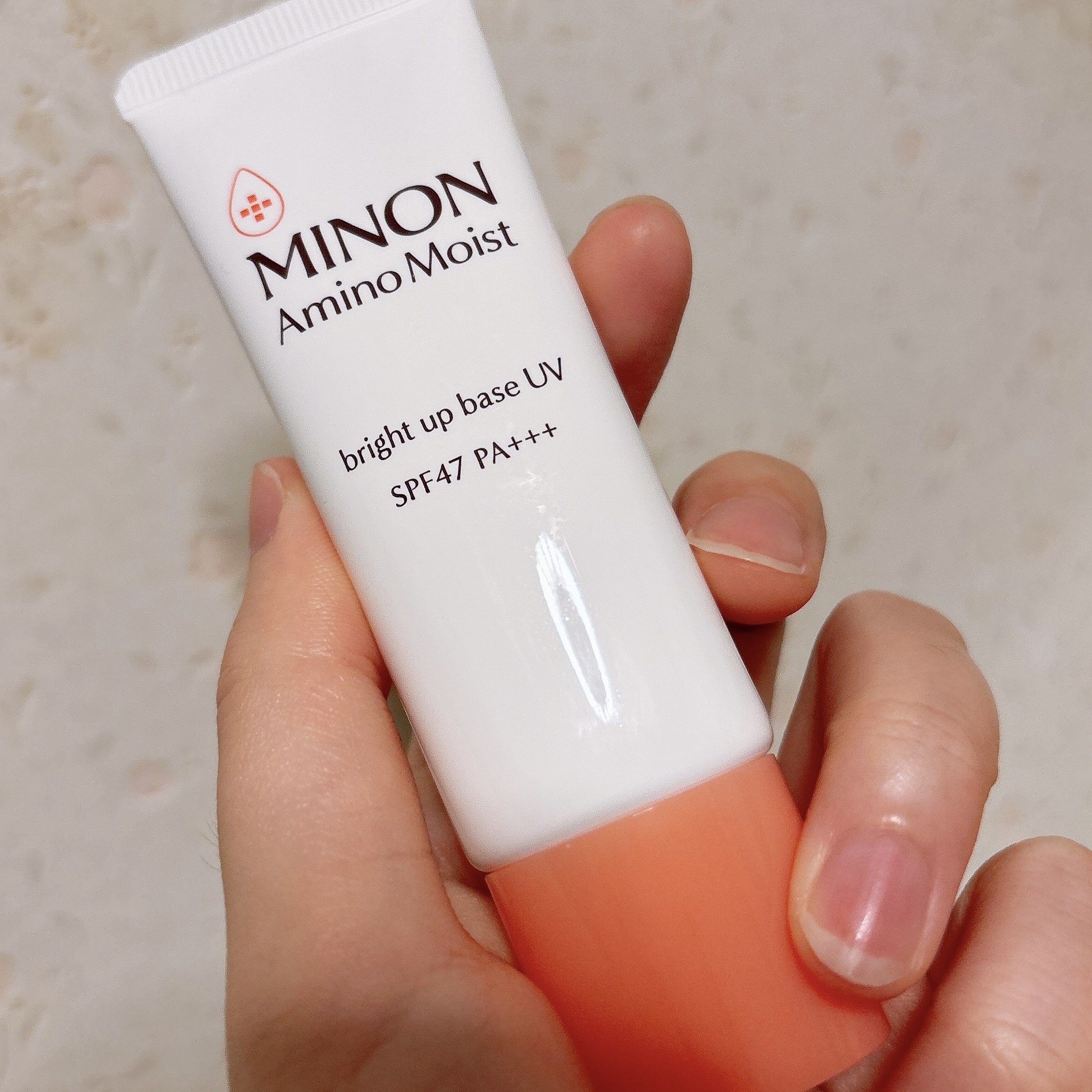 ミノン アミノモイスト ブライトアップベース UV/ミノン/化粧下地を使ったクチコミ（1枚目）