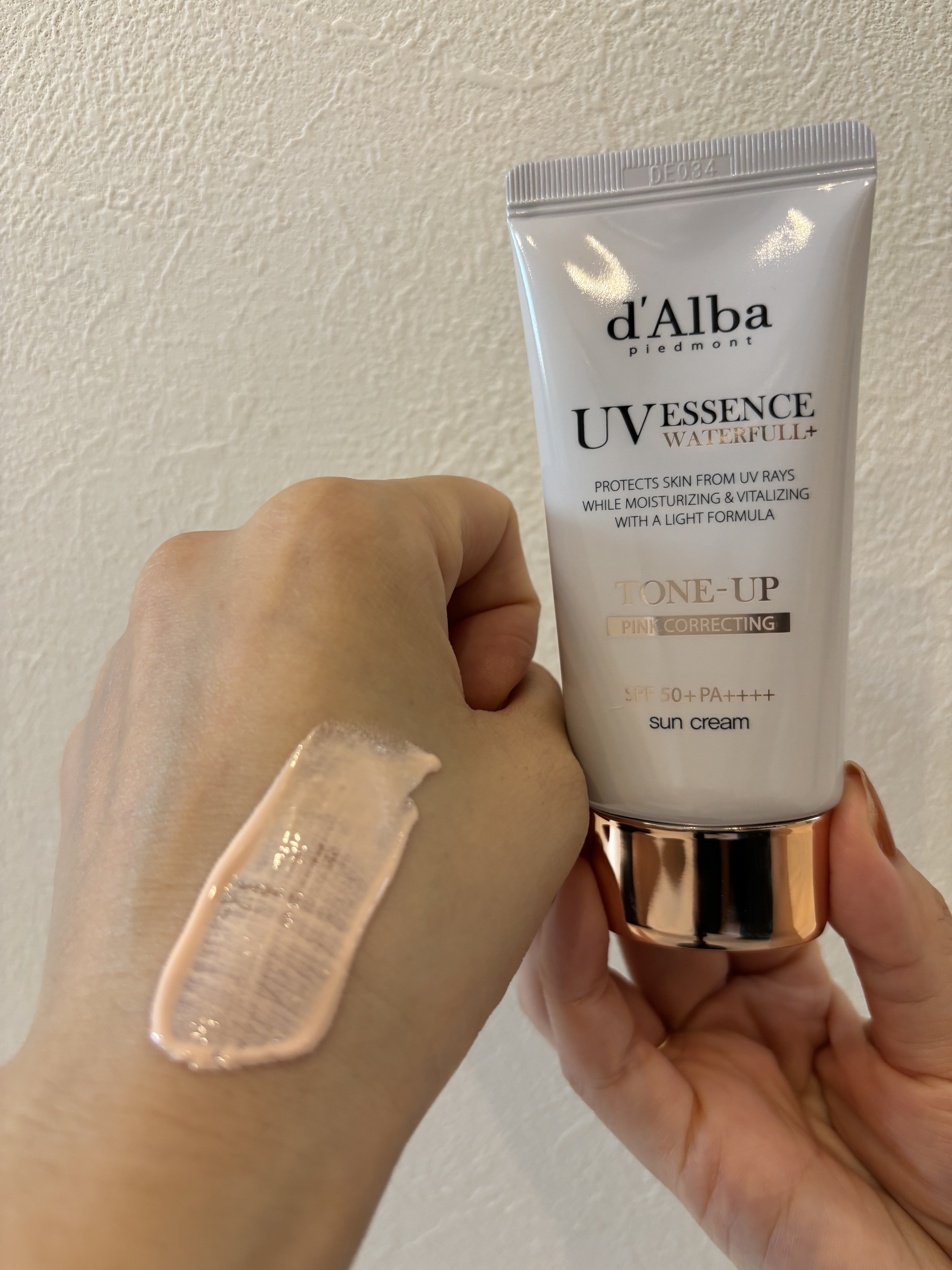 ウォータフルトーンアップサンクリーム/ダルバ/日焼け止めクリームを使ったクチコミ（2枚目）