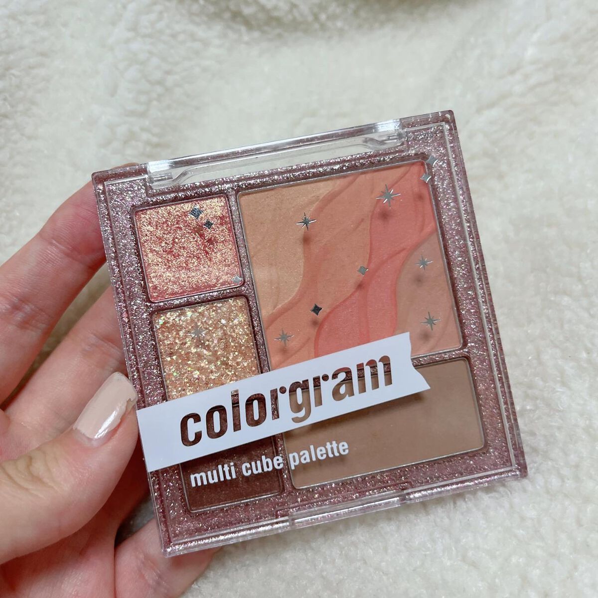 colorgram マルチキューブパレット/Colorgram/アイシャドウパレットを使ったクチコミ（2枚目）