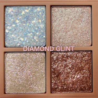 3CE MINI MULTI EYE COLOR PALETTE #DIAMOND GLINT/3CE/パウダーアイシャドウを使ったクチコミ（2枚目）