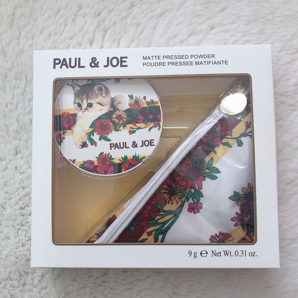 マット プレストパウダー/PAUL & JOE BEAUTE/プレストパウダーを使ったクチコミ（1枚目）