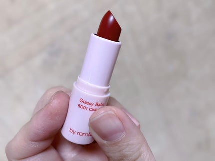 アンドバイロムアンド グラッシーバーム/&nd by rom&nd/口紅を使ったクチコミ(4枚目)