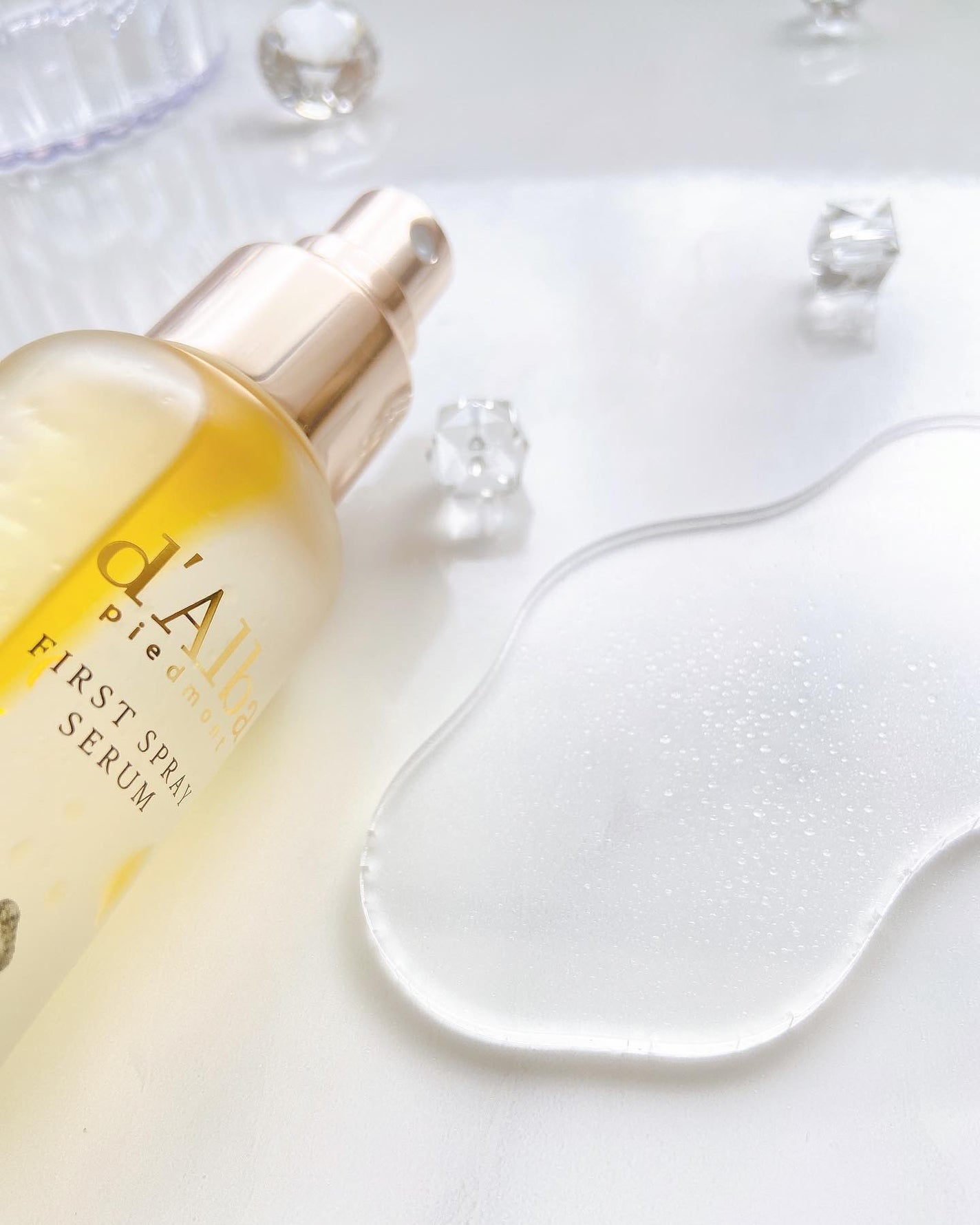 ダルバ ホワイトトリュフファーストスプレーセラム/ダルバ/ミスト状化粧水を使ったクチコミ(3枚目)