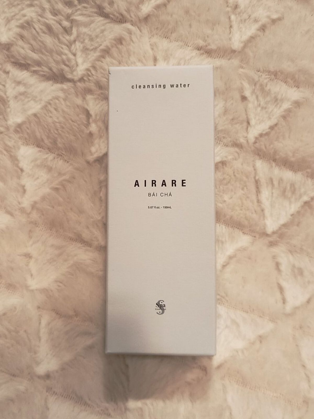 AIRARE クレンジングウォーター/Spa treatment/クレンジングウォーターを使ったクチコミ（1枚目）