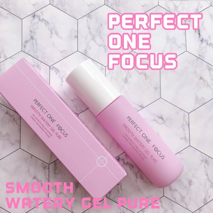 パーフェクトワンフォーカス スムースウォータリージェル ピュア/PERFECT ONE  FOCUS/オールインワン化粧品を使ったクチコミ(1枚目)