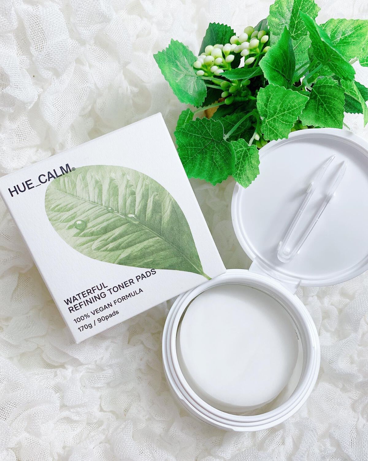 ウォーターフル コンブ茶トナーパッド/HUE_CALM/トナーパッドを使ったクチコミ（2枚目）