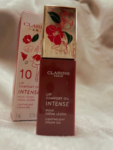 コンフォート リップオイル インテンス 10 ディープカメリア/CLARINS/リップグロスを使ったクチコミ（1枚目）