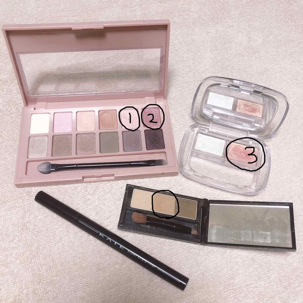 スーパーシャープライナーS/KATE/ジェルアイライナーを使ったクチコミ（2枚目）