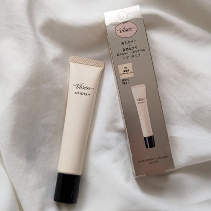 トーンアップ スキン デザイナー/Visée/化粧下地を使ったクチコミ(4枚目)