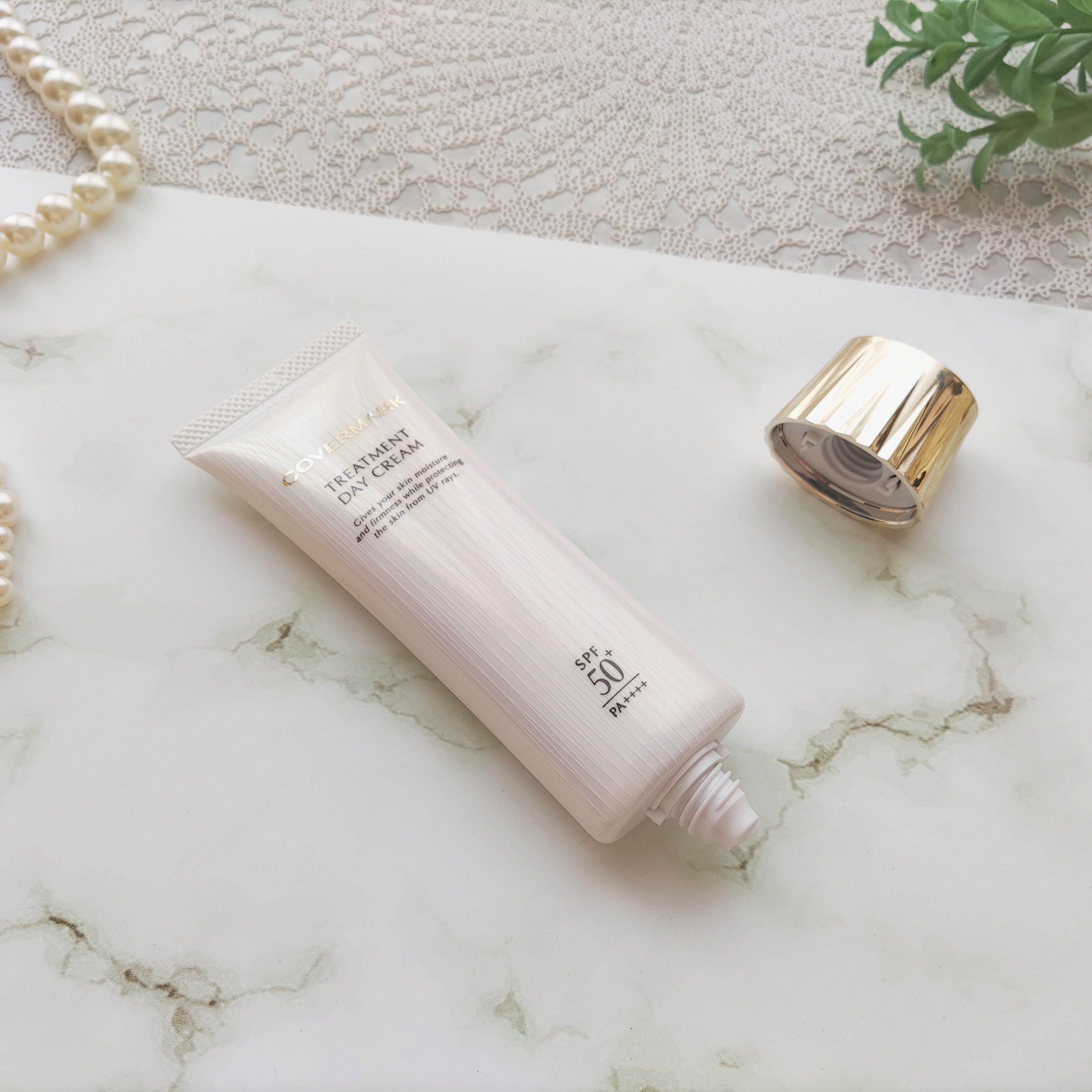 トリートメント デイ クリーム/COVERMARK/日焼け止めクリームを使ったクチコミ（3枚目）