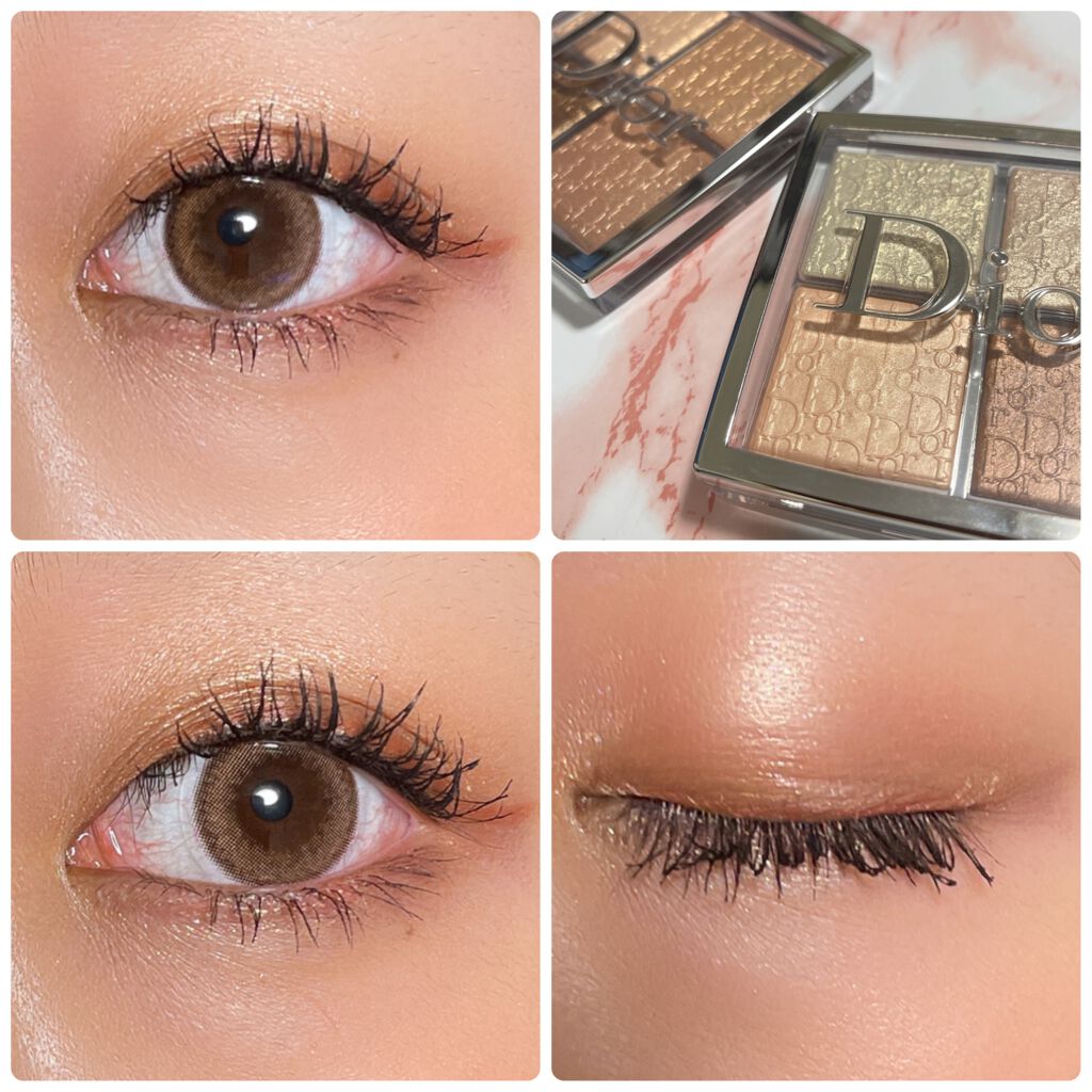 ディオール バックステージ フェイス グロウ パレット/Dior/ハイライトを使ったクチコミ（2枚目）