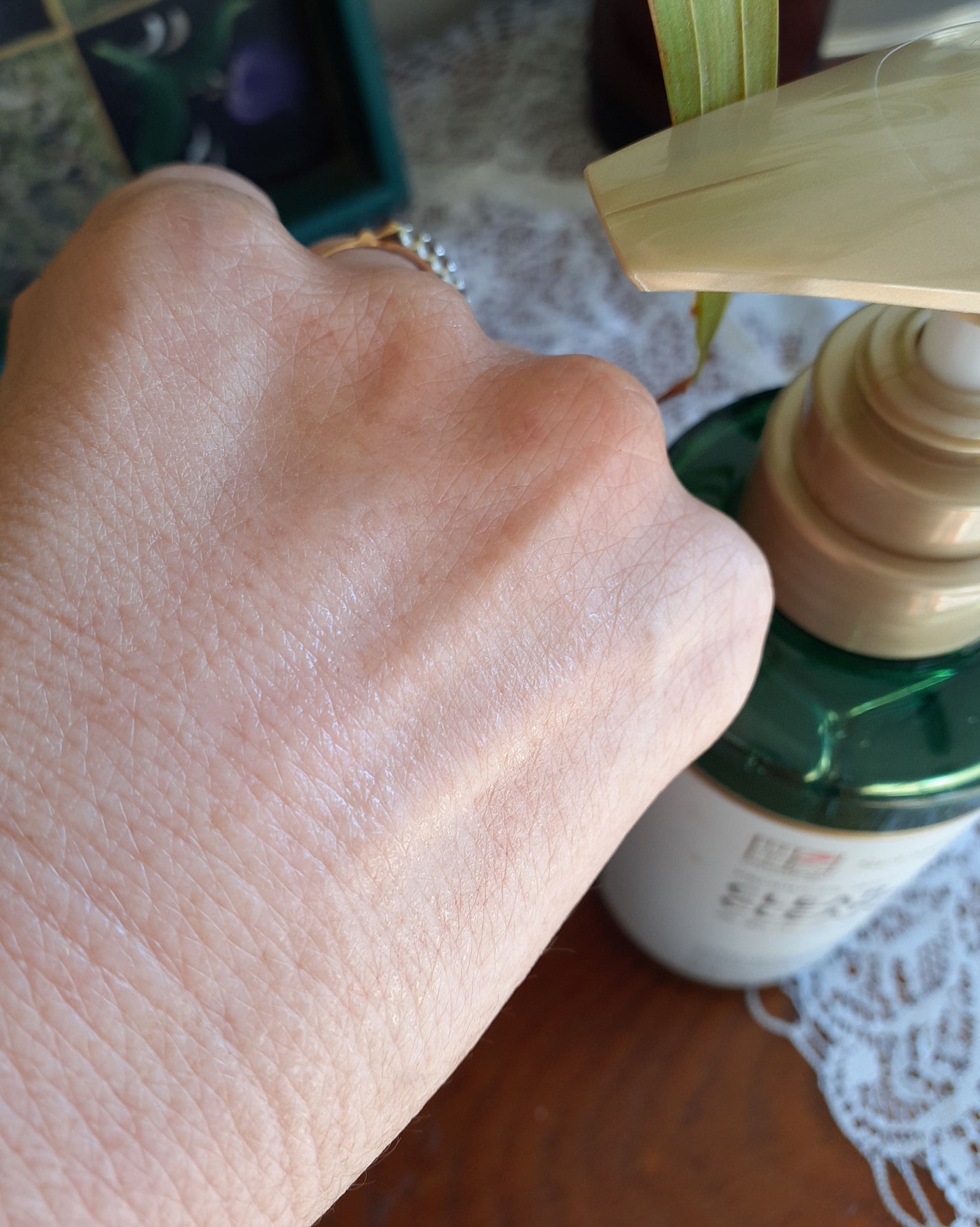 クリアクレンジング 京都宇治茶葉/世田谷コスメ/クレンジングジェルを使ったクチコミ(6枚目)