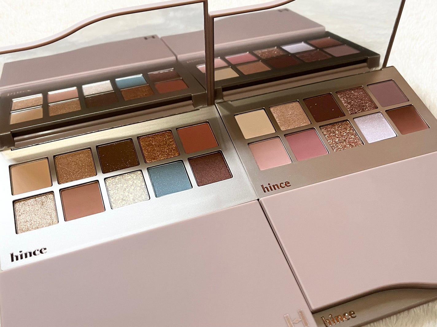 ニューデップスアイシャドウパレット/hince/アイシャドウパレットを使ったクチコミ(1枚目)