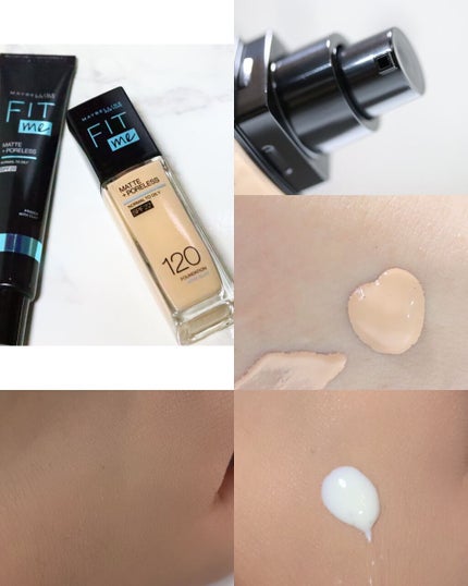 フィットミー リキッドファンデーション R/MAYBELLINE NEW YORK/リキッドファンデーションを使ったクチコミ(4枚目)