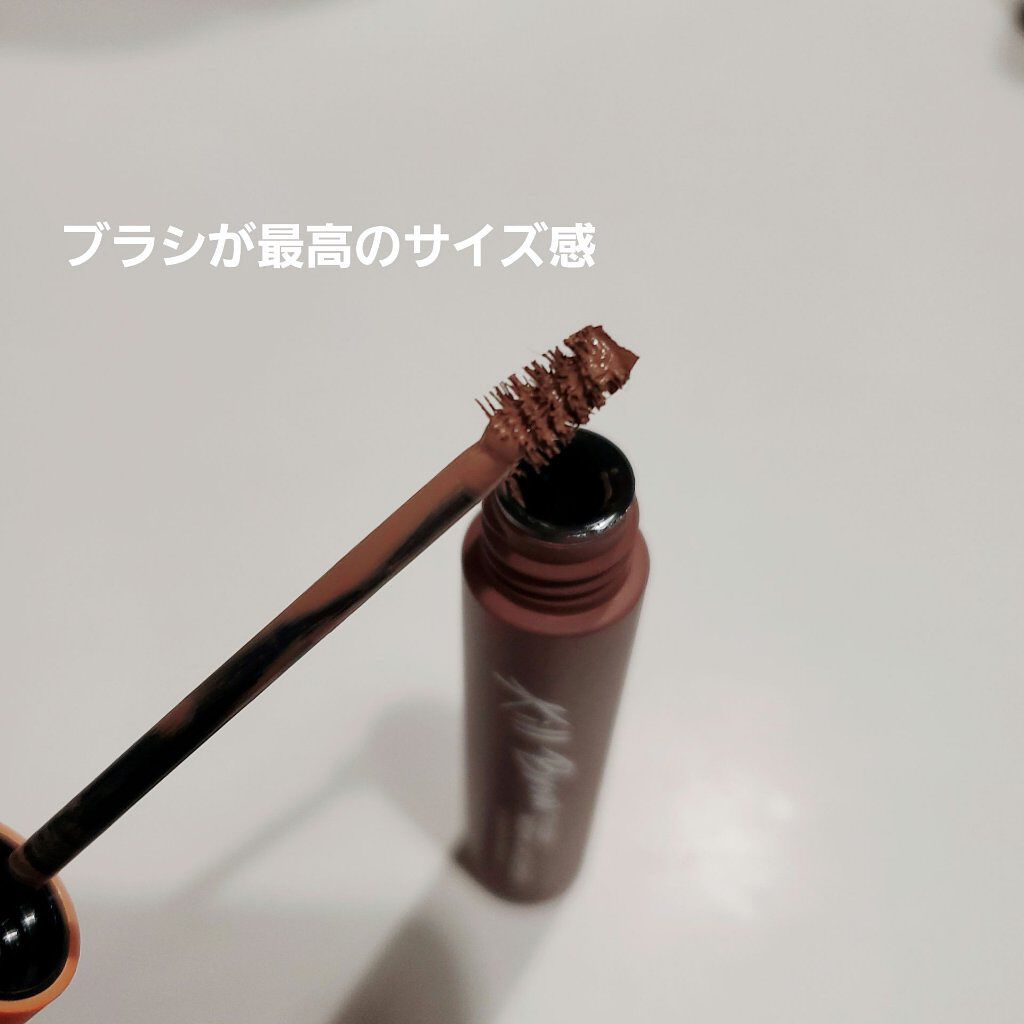 キル ブロウ カラー ブロウ ラッカー/CLIO/眉マスカラを使ったクチコミ（3枚目）