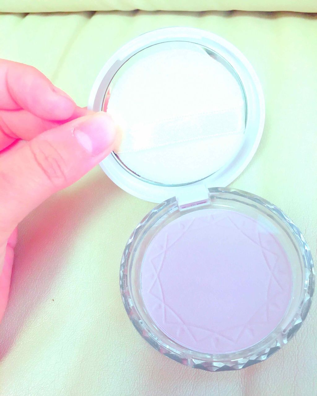 UVクリアフェイスパウダー/CEZANNE/プレストパウダーを使ったクチコミ(2枚目)