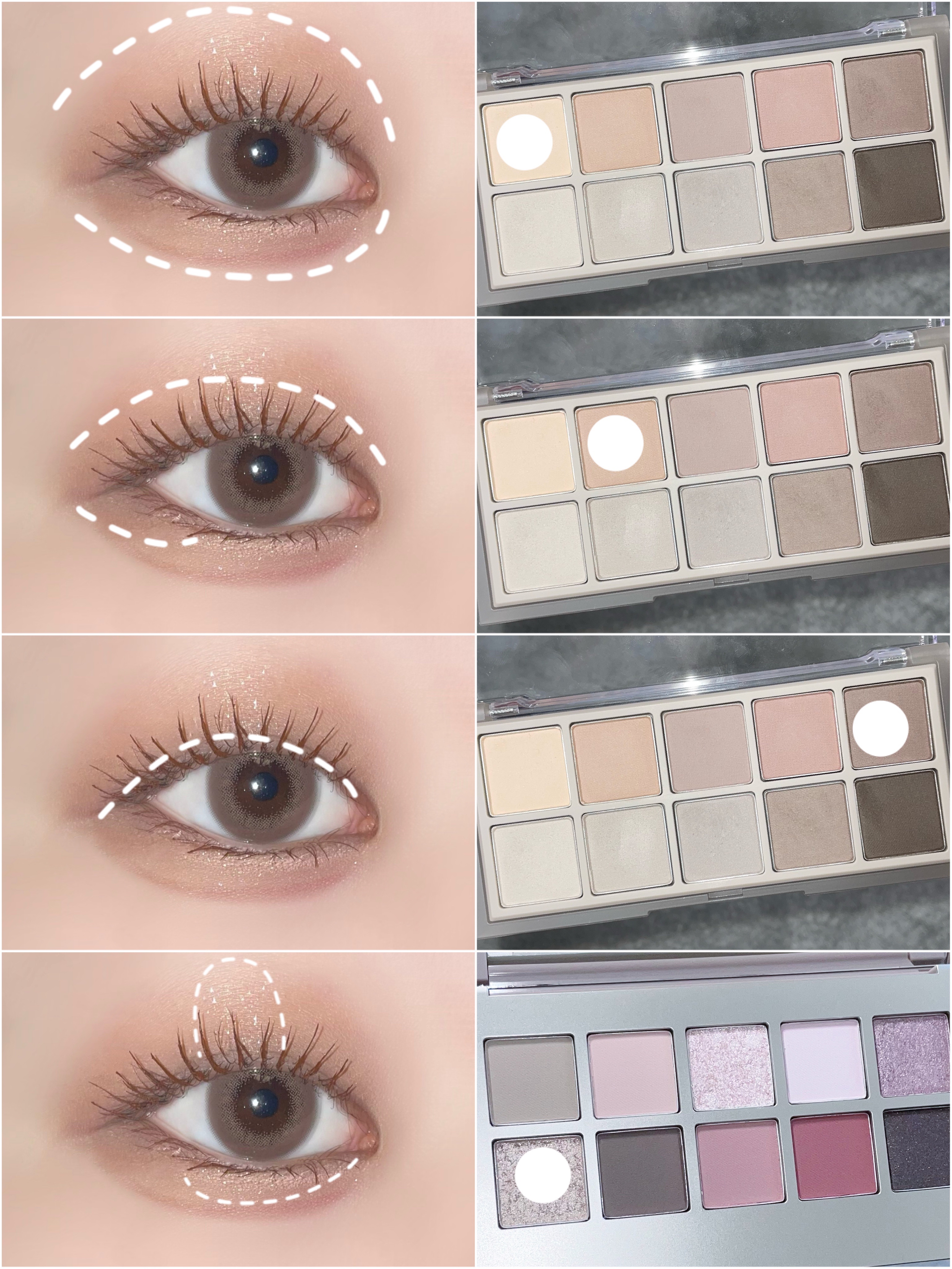 ベターザンパレット/rom&nd/アイシャドウパレットを使ったクチコミ（3枚目）