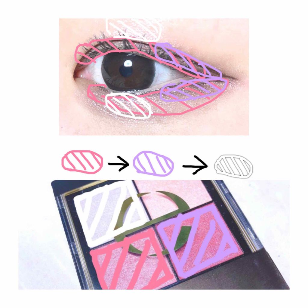 リアルクローズシャドウ/excel/アイシャドウパレットを使ったクチコミ(2枚目)