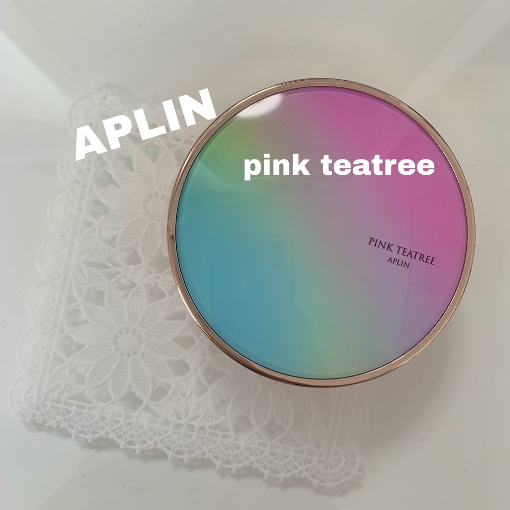 ピンクティーツリーカバークッション/APLIN/クッションファンデーションを使ったクチコミ（2枚目）