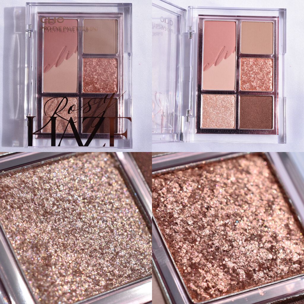 プロ アイパレット ミニ/CLIO/アイシャドウパレットを使ったクチコミ(4枚目)