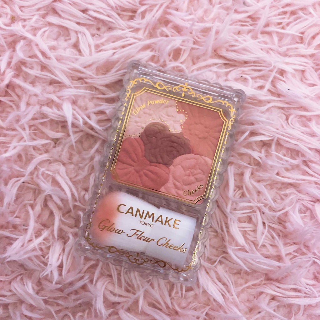 グロウフルールチークス/キャンメイク/パウダーチークを使ったクチコミ(1枚目)