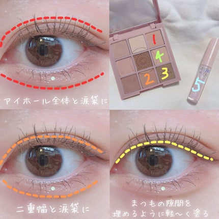 描くふたえアイライナー/CEZANNE/リキッドアイライナーを使ったクチコミ(2枚目)