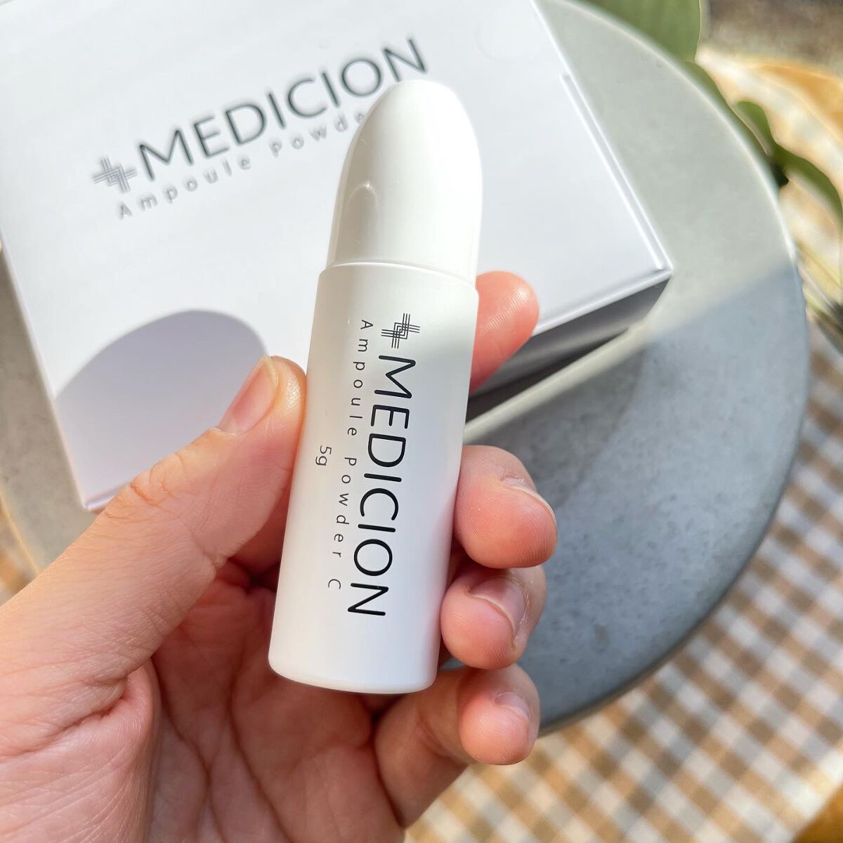 アンプルパウダーC/MEDICION/美容液を使ったクチコミ（2枚目）